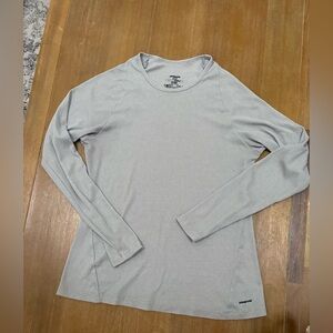 Patagonia Gray Long Sleeve Performance Shirt